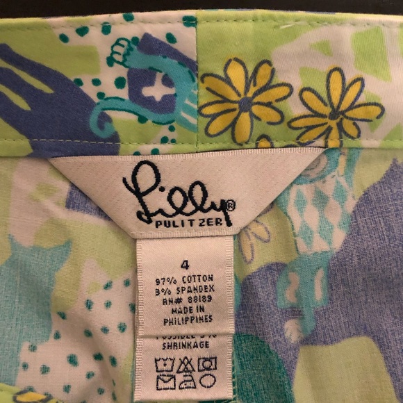 Lilly Pulitzer Pants & Jumpsuits Lilly Pulitzer Lowrider Kentucky Derby Print Cropped